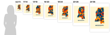 Load image into Gallery viewer, Mississippi Map Print - Full Color Map Poster