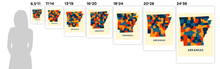 Load image into Gallery viewer, Arkansas Map Print - Full Color Map Poster