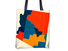 Load image into Gallery viewer, Arizona Map Tote Bag - AZ Map Tote Bag 15x15
