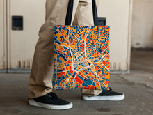 Load image into Gallery viewer, Dallas Map Tote Bag - Texas Map Tote Bag 15x15