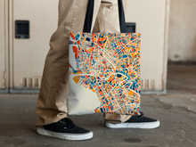 Load image into Gallery viewer, Manila Map Tote Bag - Philippines Map Tote Bag 15x15