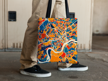 Load image into Gallery viewer, Knoxville Map Tote Bag - Tennessee Map Tote Bag 15x15