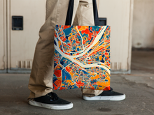 Load image into Gallery viewer, Pittsburgh Map Tote Bag - Pennsylvania Map Tote Bag 15x15