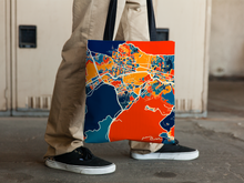 Load image into Gallery viewer, Caracas Map Tote Bag - Venezuela Map Tote Bag 15x15