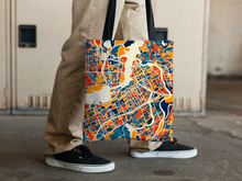 Load image into Gallery viewer, Ottawa Map Tote Bag - Ontario Map Tote Bag 15x15