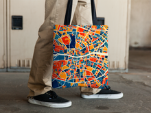 Load image into Gallery viewer, Dublin Map Tote Bag - Ireland Map Tote Bag 15x15