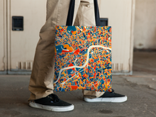 Load image into Gallery viewer, London Map Tote Bag - England Map Tote Bag 15x15