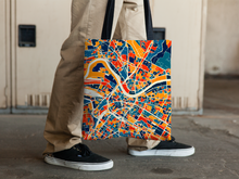 Load image into Gallery viewer, Dresden Map Tote Bag - Germany Map Tote Bag 15x15