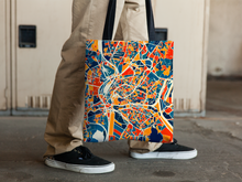 Load image into Gallery viewer, Strasbourg Map Tote Bag - Alsace Map Tote Bag 15x15