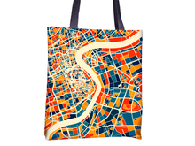 Load image into Gallery viewer, Shanghai Map Tote Bag - China Map Tote Bag 15x15