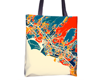 Charger l'image dans la galerie, Honolulu Map Tote Bag - Hawaii Map Tote Bag 15x15