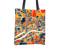 Load image into Gallery viewer, Frankfurt Map Tote Bag - Germany Map Tote Bag 15x15