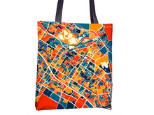 Load image into Gallery viewer, Fremont Map Tote Bag - California Map Tote Bag 15x15