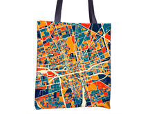 Charger l'image dans la galerie, Stockton Map Tote Bag - California Map Tote Bag 15x15