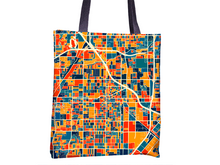 Charger l'image dans la galerie, Santa Ana Map Tote Bag - California Map Tote Bag 15x15