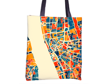 Load image into Gallery viewer, Liverpool Map Tote Bag - England Map Tote Bag 15x15