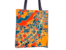 Charger l'image dans la galerie, Riverside Map Tote Bag - California Map Tote Bag 15x15