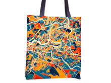 Charger l'image dans la galerie, Bern Map Tote Bag - Switzerland Map Tote Bag 15x15