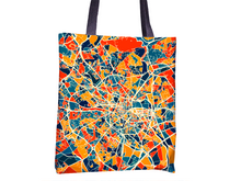 Charger l'image dans la galerie, Montpellier Map Tote Bag - France Map Tote Bag 15x15