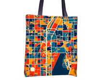 Charger l'image dans la galerie, Las Vegas Map Tote Bag - Lv Map Tote Bag 15x15
