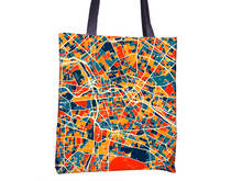 Load image into Gallery viewer, Berlin Map Tote Bag - Germany Map Tote Bag 15x15