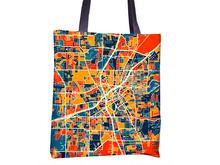 Load image into Gallery viewer, Huntsville Map Tote Bag - Alabama Map Tote Bag 15x15