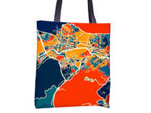 Load image into Gallery viewer, Caracas Map Tote Bag - Venezuela Map Tote Bag 15x15