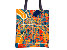 Load image into Gallery viewer, Montgomery Map Tote Bag - Alabama Map Tote Bag 15x15