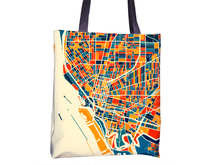 Load image into Gallery viewer, Buffalo Map Tote Bag - New York Map Tote Bag 15x15