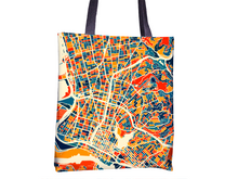Load image into Gallery viewer, Oakland Map Tote Bag - California Map Tote Bag 15x15