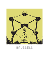 Load image into Gallery viewer, Brussels Art Poster