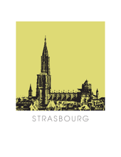 Load image into Gallery viewer, Strasbourg Art Poster