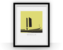 Load image into Gallery viewer, Brasilia Art Poster