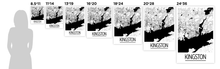 Load image into Gallery viewer, Kingston Map Poster - Ontario Map Print - Art Deco Series