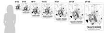 Load image into Gallery viewer, Grande Prairie Alberta Map Poster - Alberta Map Print - Art Deco Series