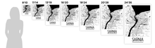 Load image into Gallery viewer, Sarnia Ontario Map Poster - Ontario Map Print - Art Deco Series