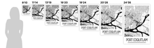 Load image into Gallery viewer, Port Coquitlam British Columbia Map Poster - British Columbia Map Print - Art Deco Series