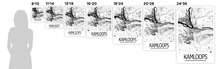 Load image into Gallery viewer, Kamloops British Columbia Map Poster - British Columbia Map Print - Art Deco Series