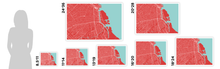 Load image into Gallery viewer, Buenos Aires Map Print - Choose your color