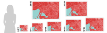 Load image into Gallery viewer, Karachi Map Print - Choose your color