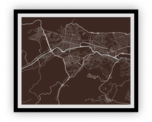 Load image into Gallery viewer, Caracas Map Print - Choose your color