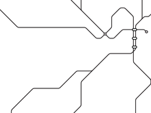 Load image into Gallery viewer, Stockholm Subway Map Print - Stockholm Metro Map Poster