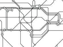 Load image into Gallery viewer, London Subway Map Print - London Metro Map Poster