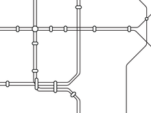 Load image into Gallery viewer, Brussels Subway Map Print - Brussels Metro Map Poster