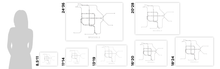 Load image into Gallery viewer, Brussels Subway Map Print - Brussels Metro Map Poster