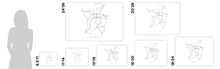 Load image into Gallery viewer, Kyoto Subway Map Print - Kyoto Metro Map Poster