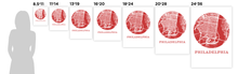Load image into Gallery viewer, Philadelphia Map Print - City Map Poster