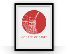 Charger l'image dans la galerie, Corpus Christi Map Print - City Map Poster