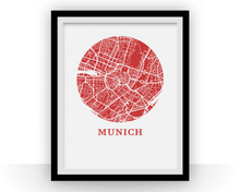 Charger l'image dans la galerie, Munich Map Print - City Map Poster