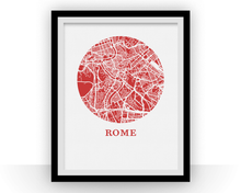 Charger l'image dans la galerie, Rome Map Print - City Map Poster
